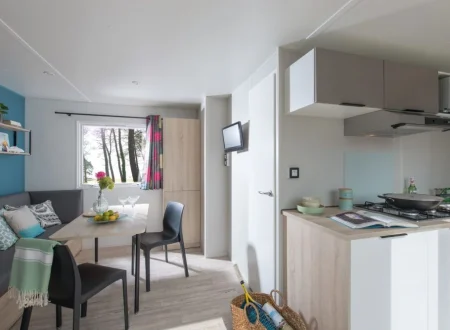 Mobil-home Luxe 32 m² - 3 chambres - 7 personnes